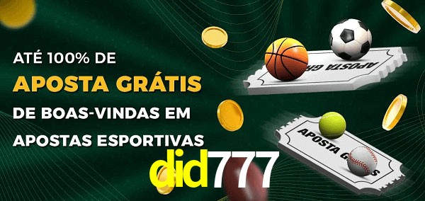 did777 Ate 100% de Aposta Gratis